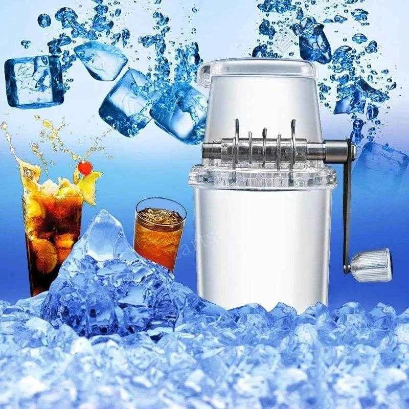 Portable Manual Ice Crusher for Home Kitchen & Bar