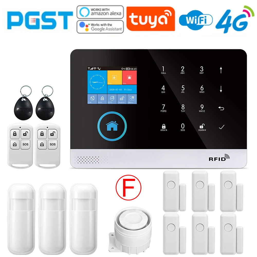 4G Home Wi-Fi Intelligent Alarm System