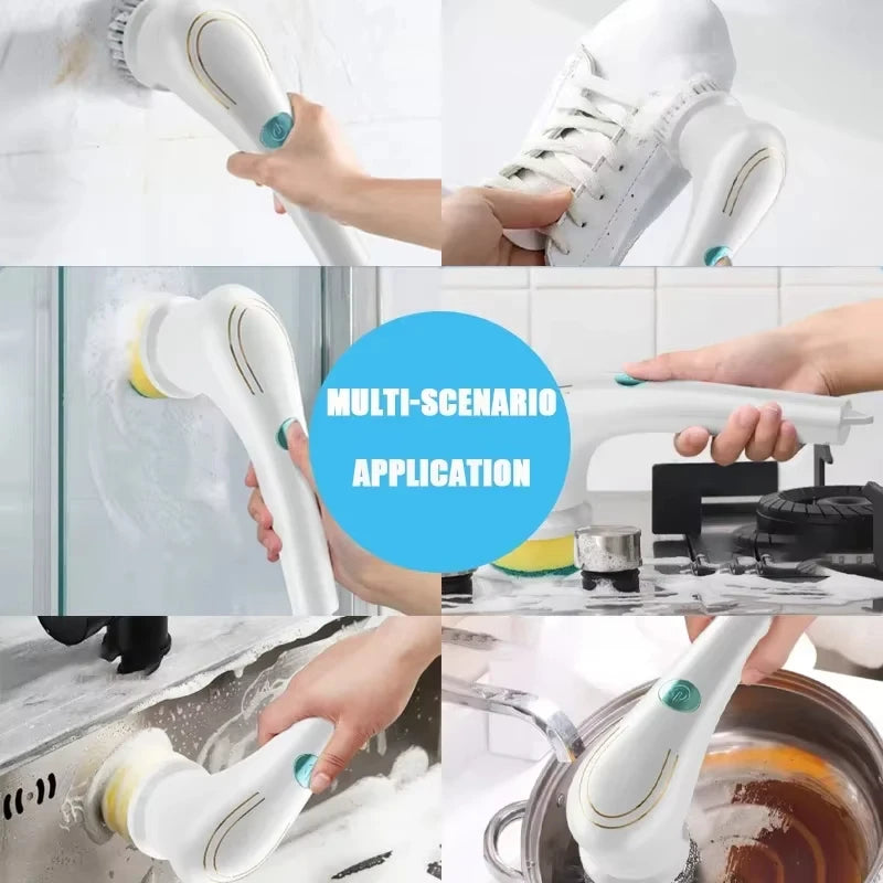 5-in-1 Electric Cleaning Brush