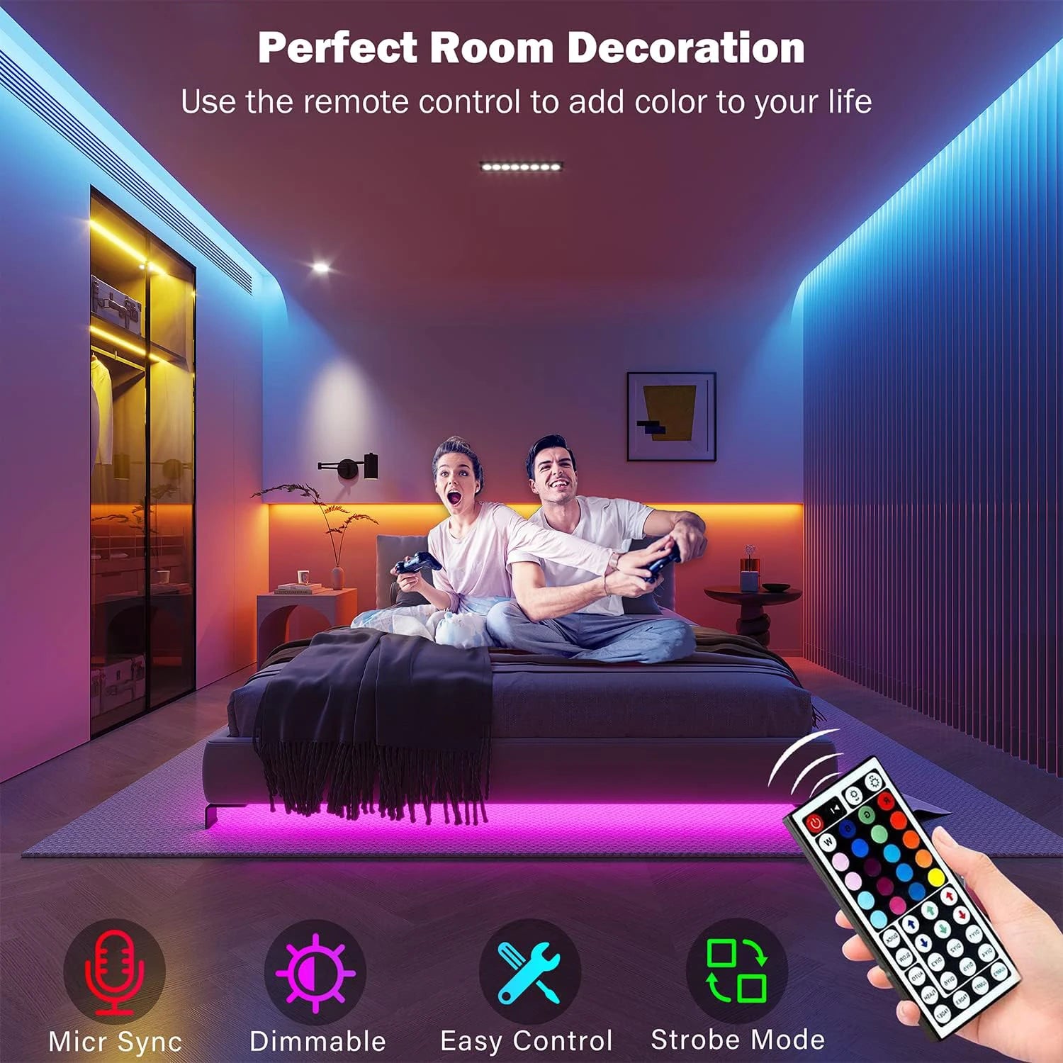 APP Control RGB LED Strip Light