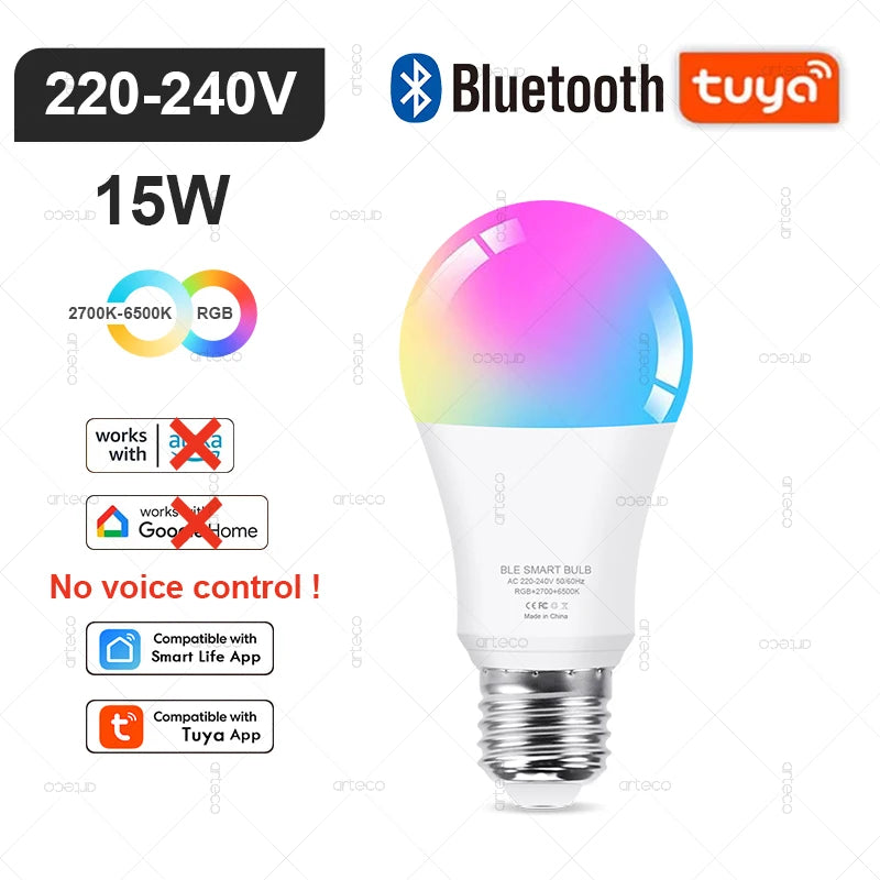 Dimmable Smart Bluetooth LED Light Bulb