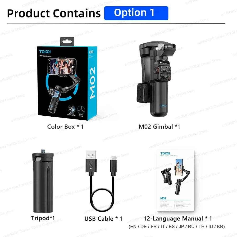 3-Axis Gimbal Phone Stabilizer