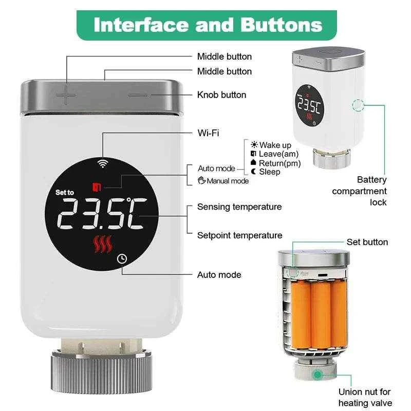 Tuya Smart Radiator Valve