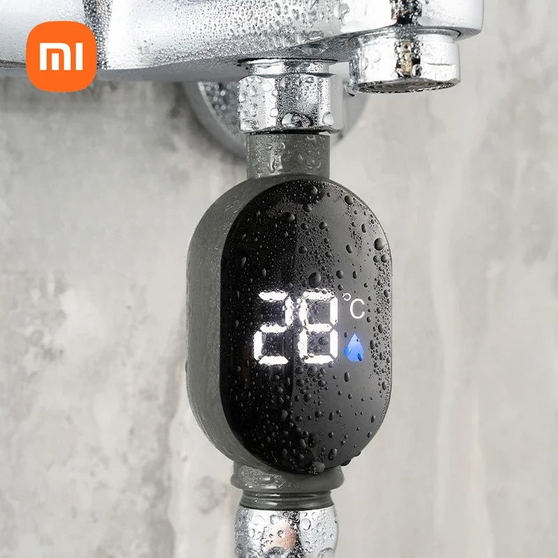 Smart LED Thermometer Shower Faucet