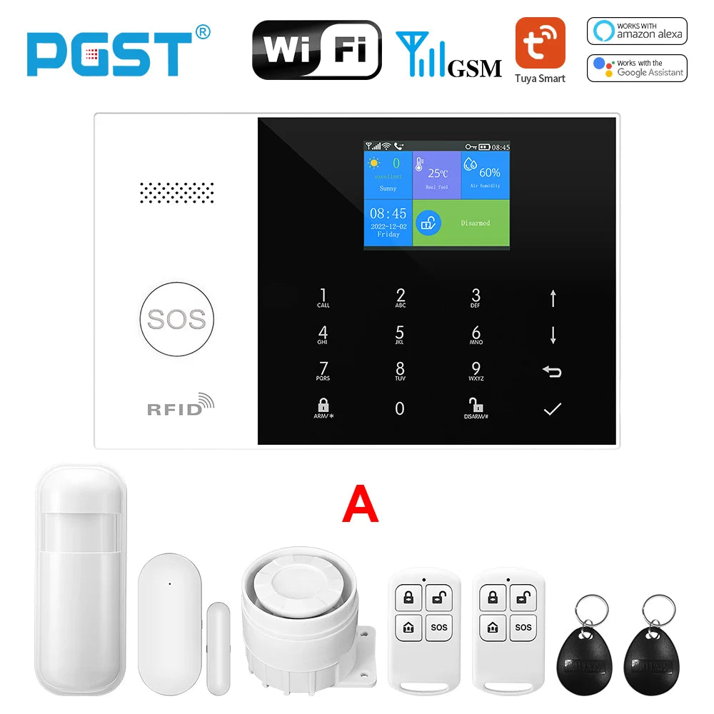 App Control Smart Wi-Fi Alarm System