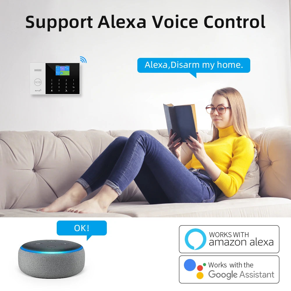 App Control Smart Wi-Fi Alarm System