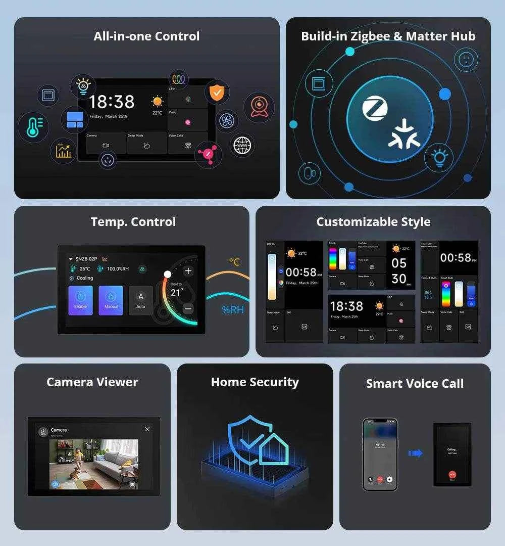 NSPanel Pro 120 – Smart Home Control Panel