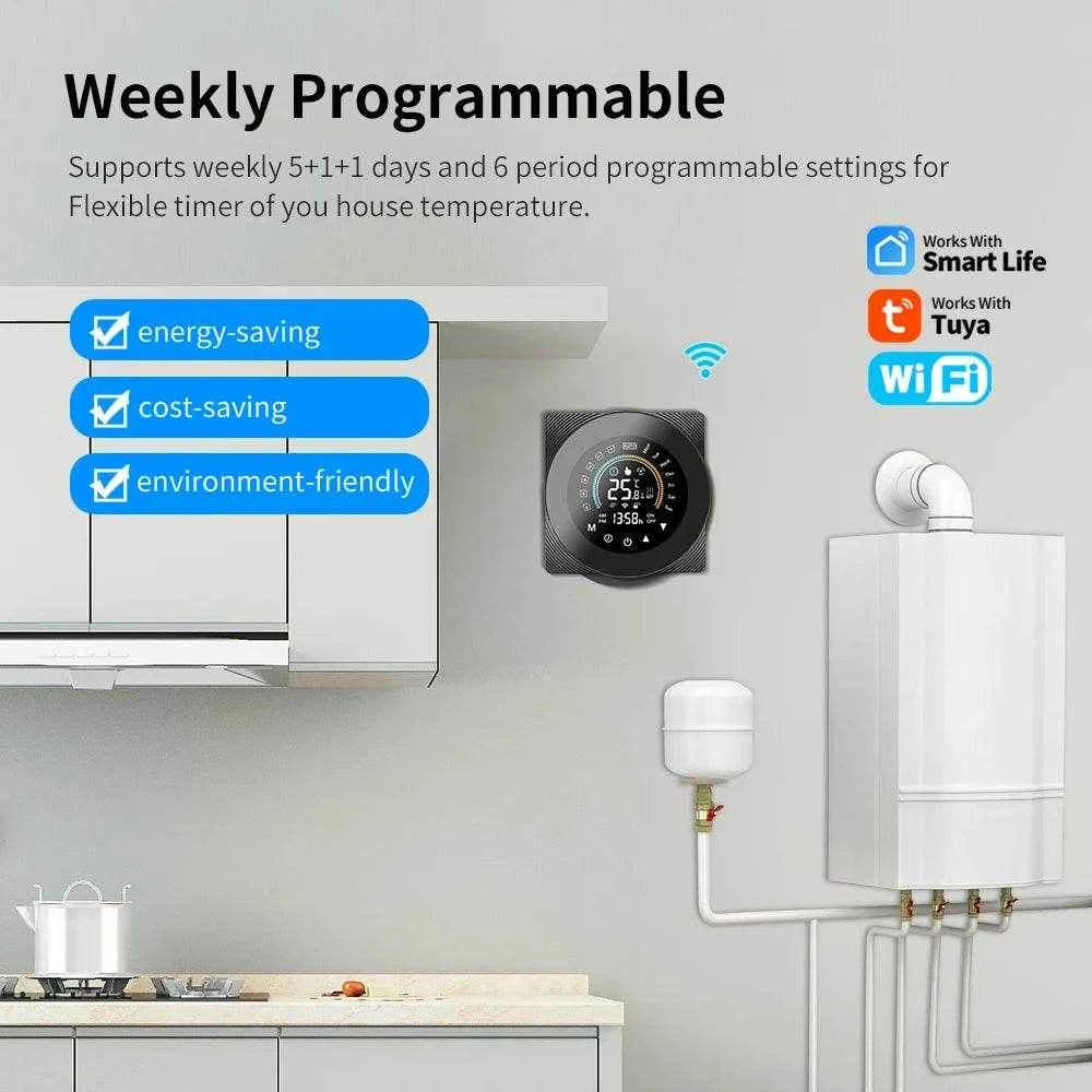 Tuya WiFi Thermostat for Heating