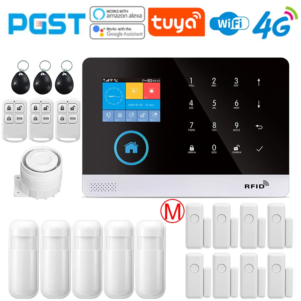 4G Home Wi-Fi Intelligent Alarm System