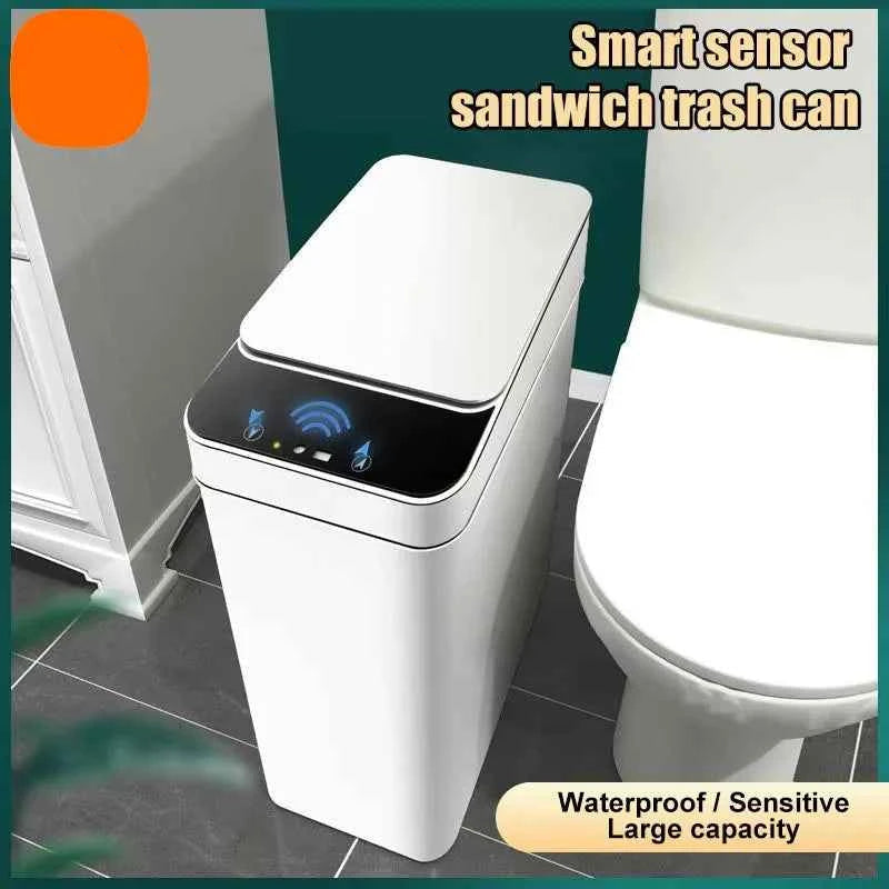 XIAOMI Smart Trash Can Automatic Sensor Garbage Can For Bathroom Kitchen Garbage Cube Living Room Recycle Bins