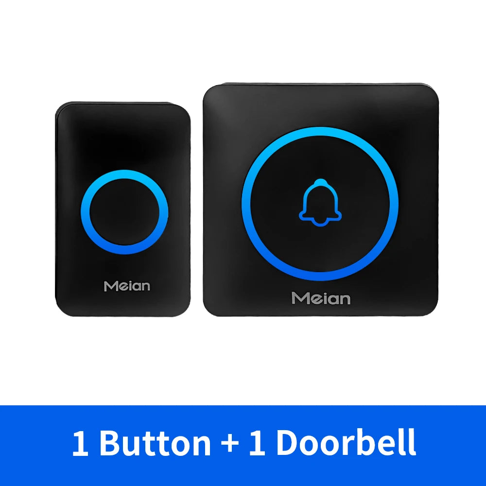 Volume Adjustable Wireless Security Doorbell