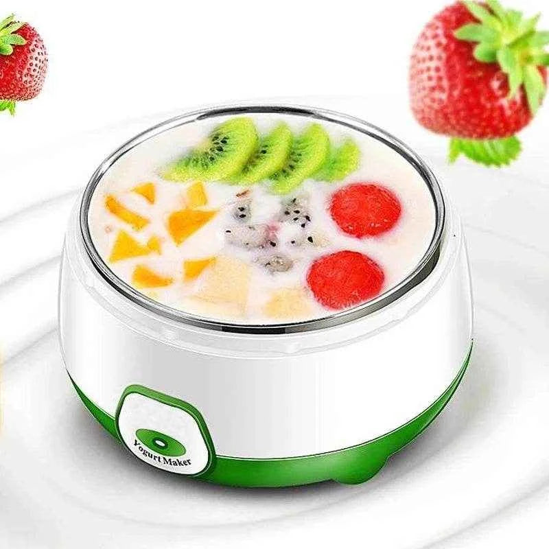 1L Electric Mini Yogurt Maker – Automatic Multifunctional Fermenter for Yogurt, Natto, and Rice Wine