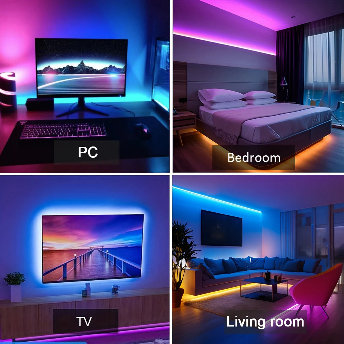 APP Control RGB LED Strip Light