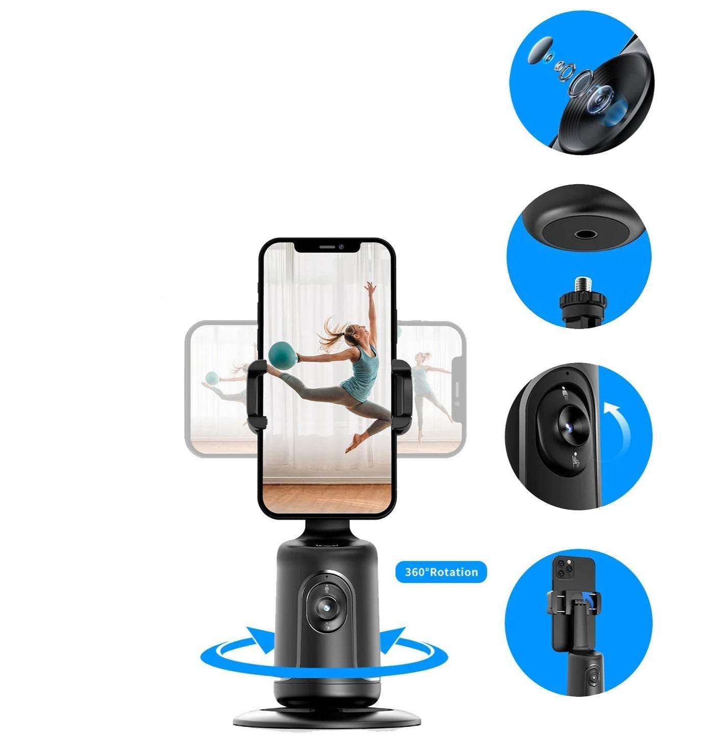 360° Auto Face Tracking Gimbal - Novara®