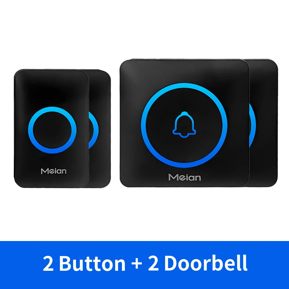 Volume Adjustable Wireless Security Doorbell