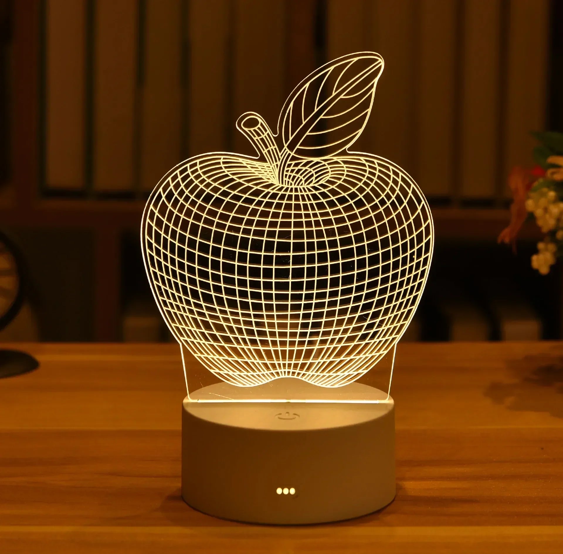 3D Romantic Love Decoration LED Lamp