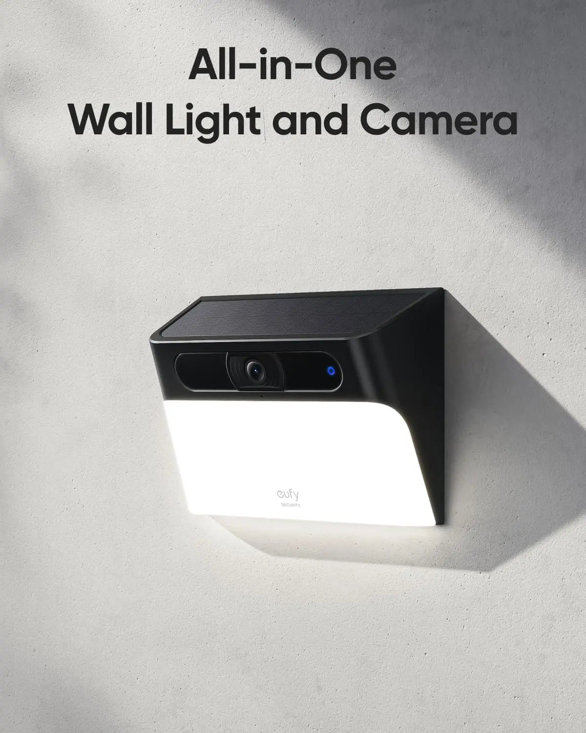 Security Solar Wall Light Security Camera