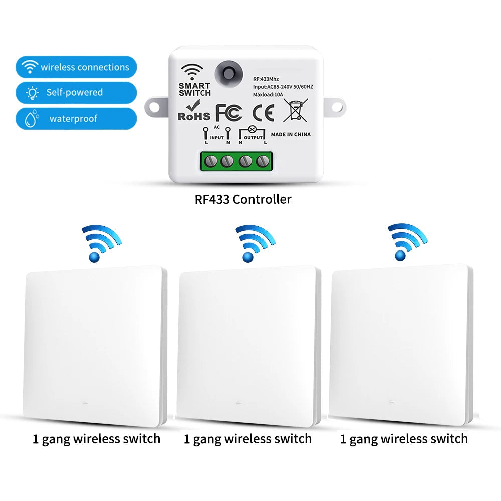 Smart Home Wireless Light Switch