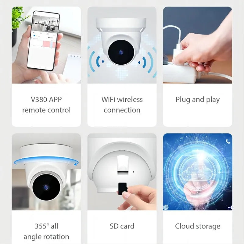 Smart V380 Wireless Wi-Fi IP Camera