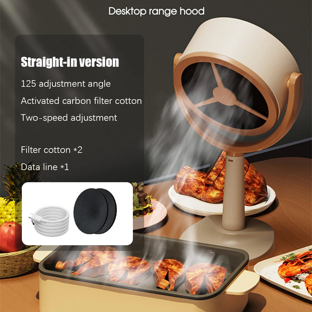 Portable USB Charging Hood Extractor