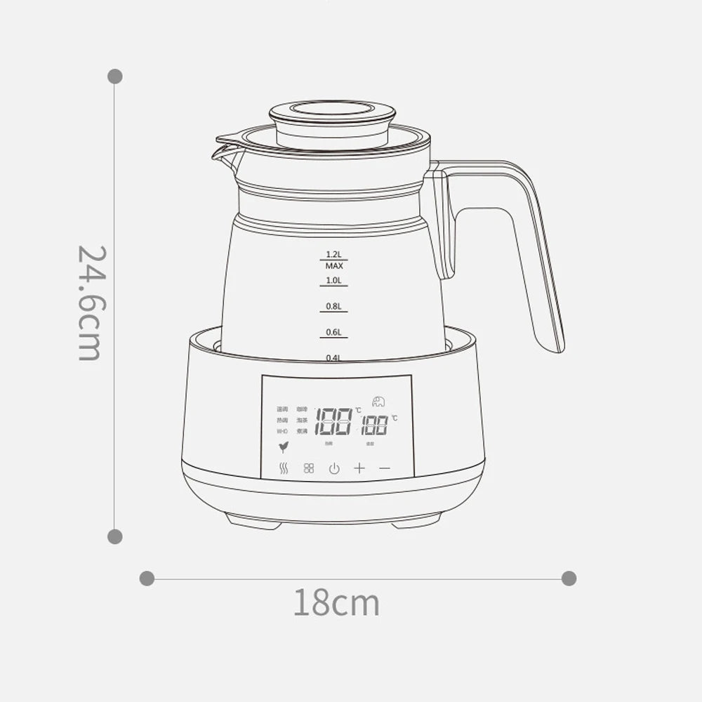 Electric Smart Insulation Pot Milk Warmer