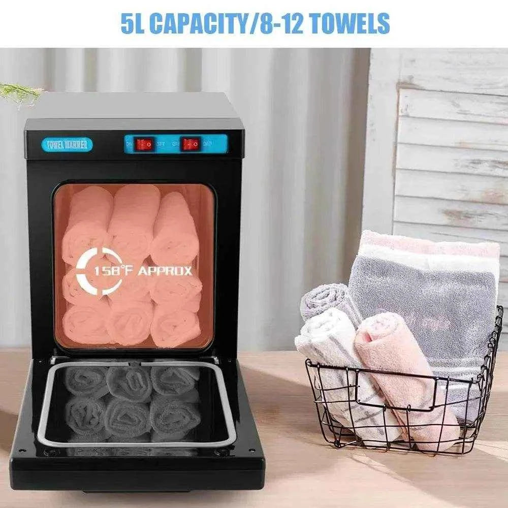 UV Hot Towel Warmer Cabinet 5L for Spa & Salon with Fast Heating