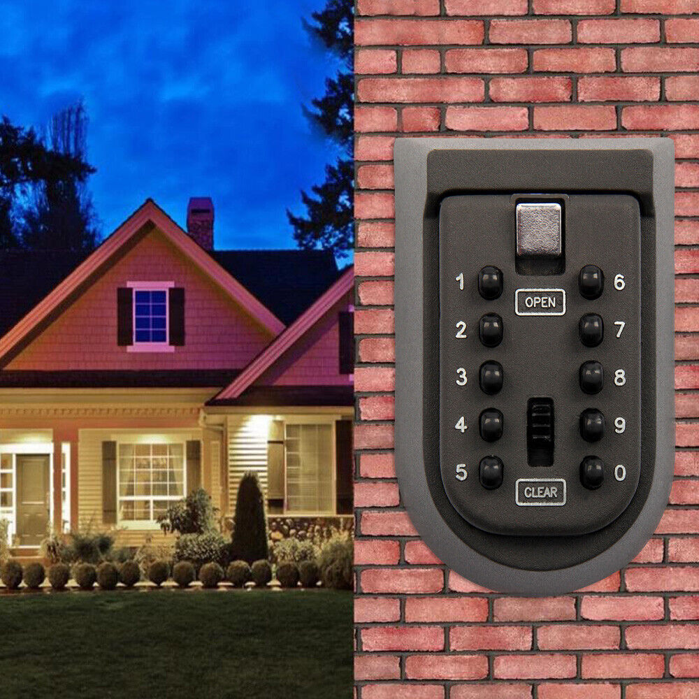 Outdoor High-Security Wall-Mounted Key Safe