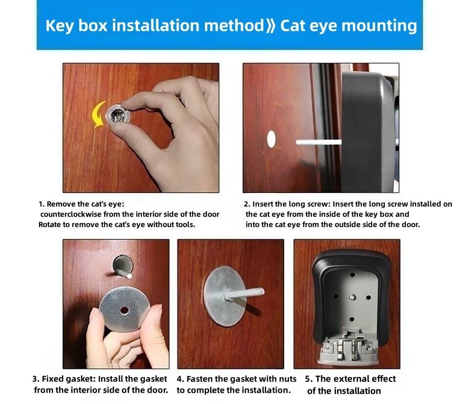 Wall-Mounted Key Safe