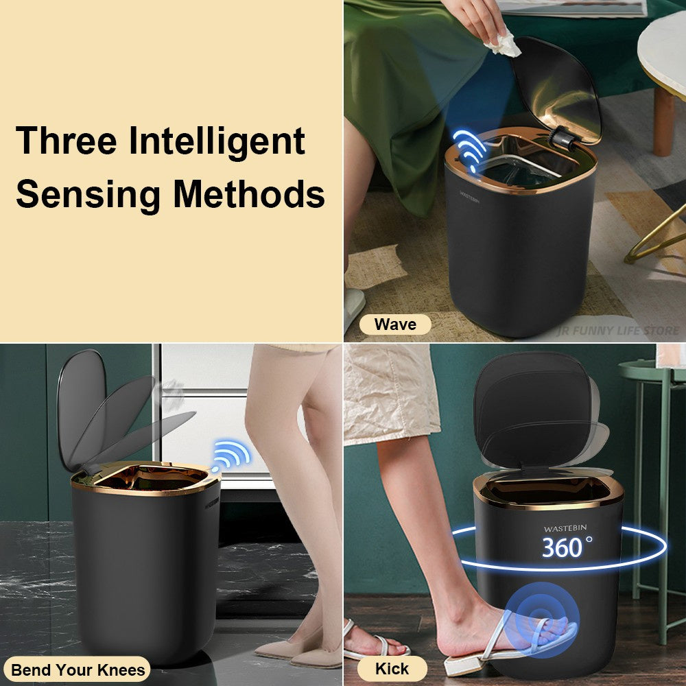 Smart Inductive Trash Can