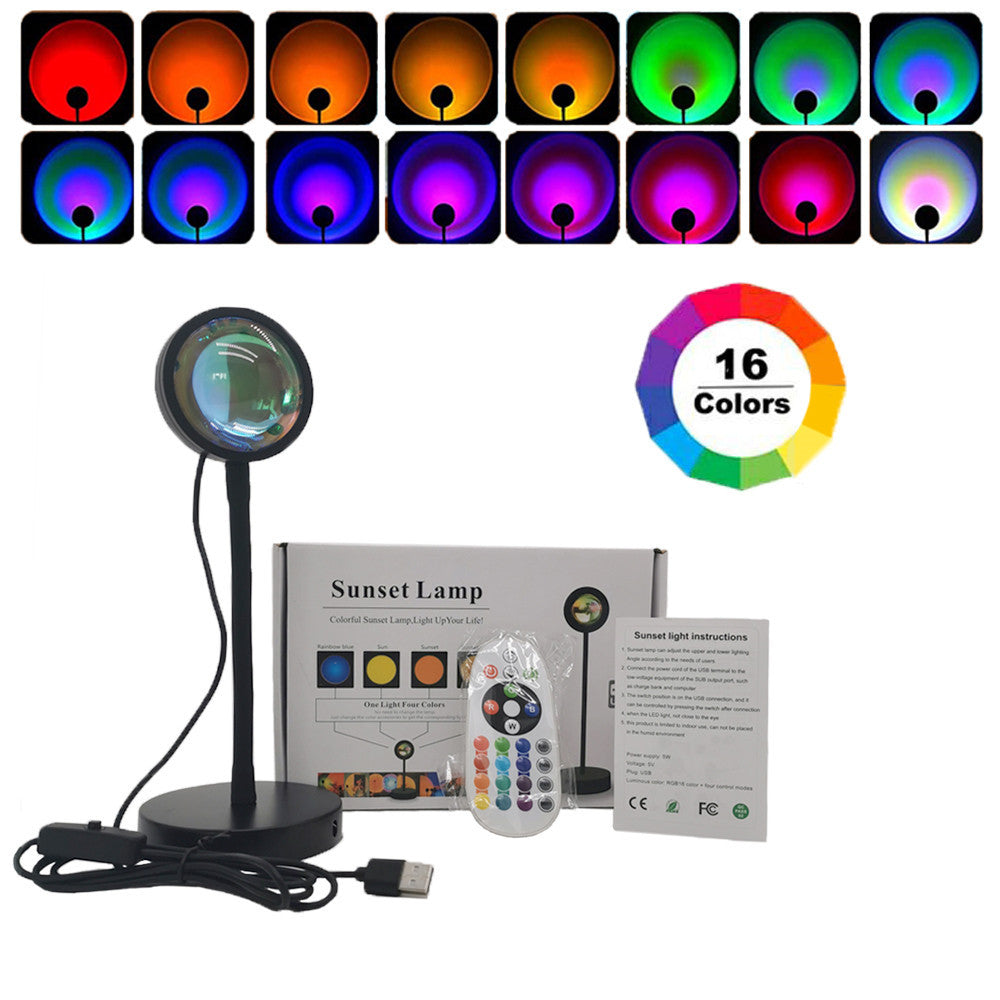 USB Rainbow Projection Lamp