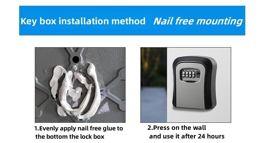 Wall-Mounted Key Safe