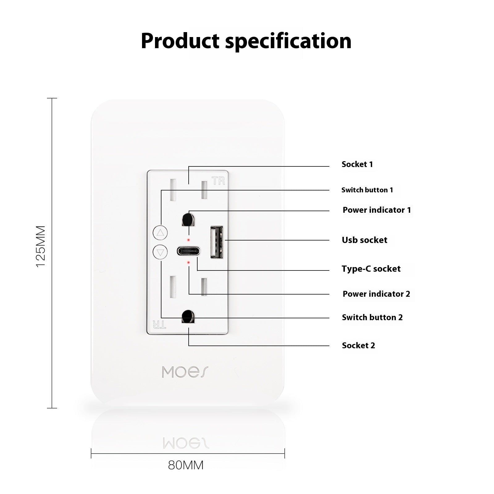 Zone Remote Control Smart Home Socket